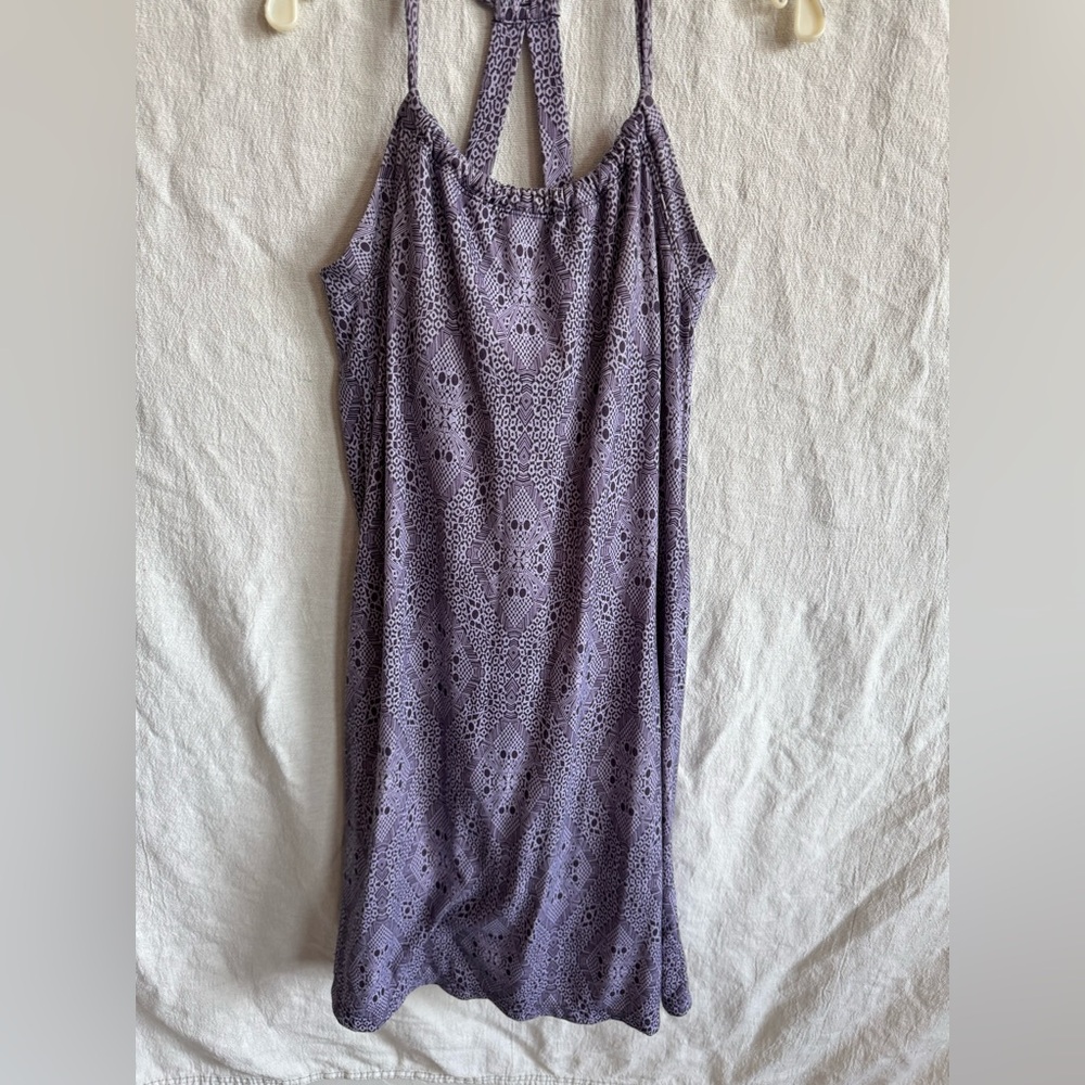 Prana dress in purple, super comfy and versatile